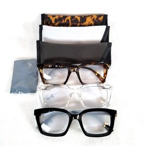 Hummingbird Womens Santa Fe Set +2.50 Auto Tint Blue Light Sun Readers Glasses